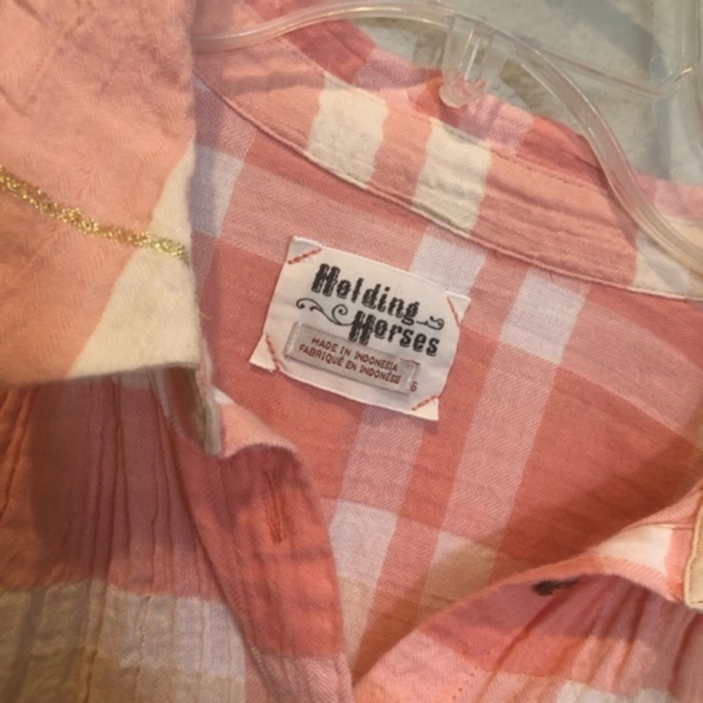 Holding Horses Gailen‎ plaid shirt - Picture 2 of 4